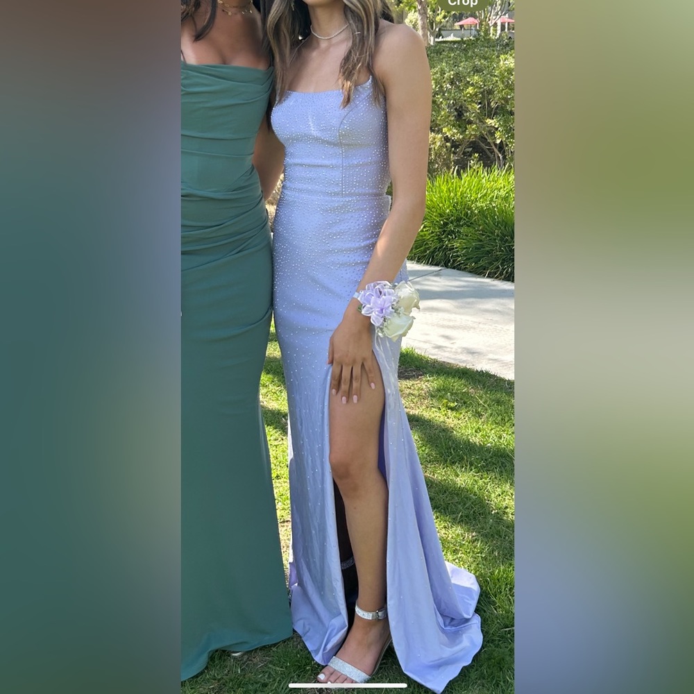 Prom dress light purple size 0